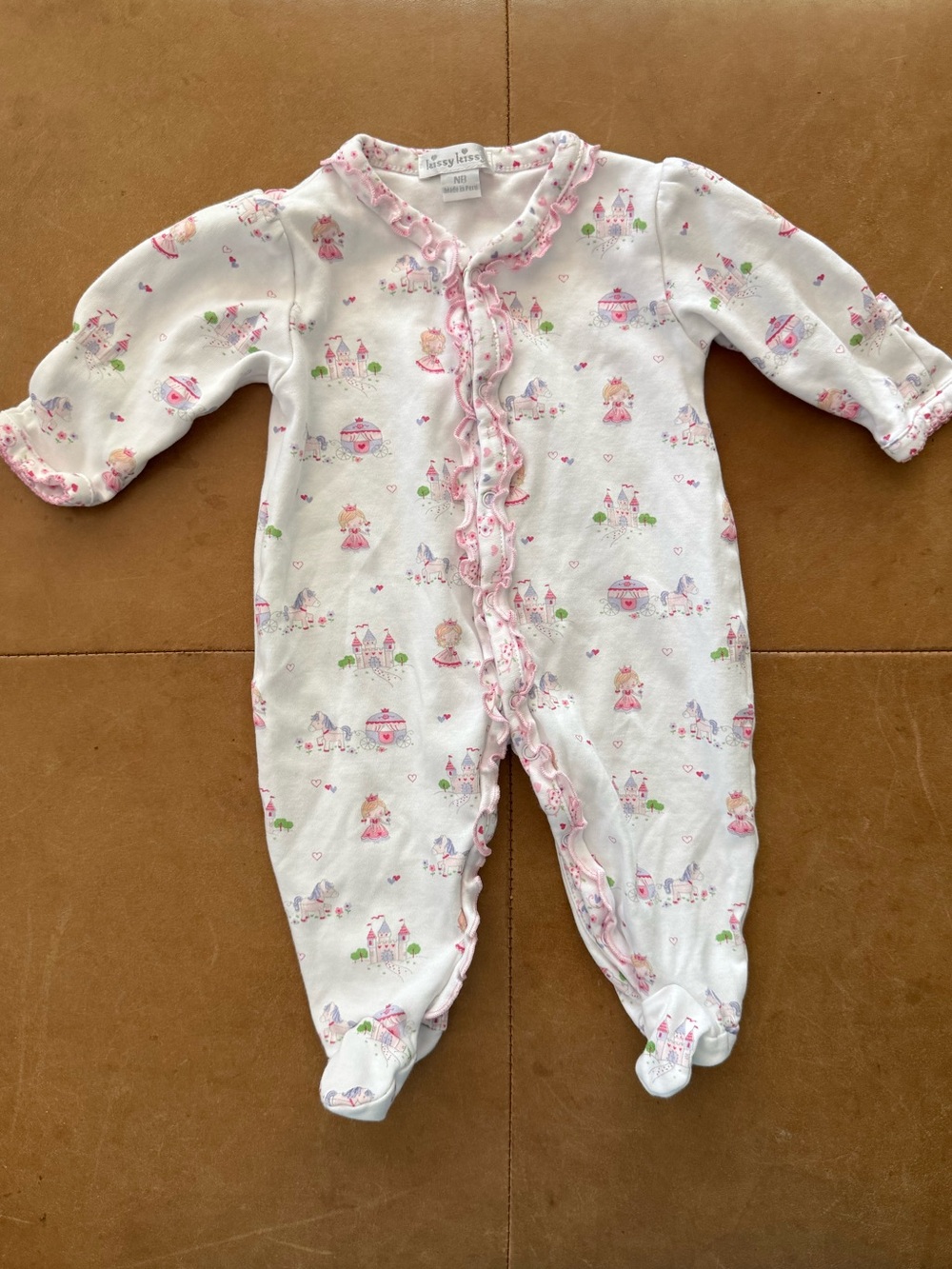 💜$20 FLASH SALE💜Kissy Kissy Pima Cotton Newborn Footie